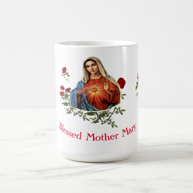 Mother MAry Coffee Mug (Center)