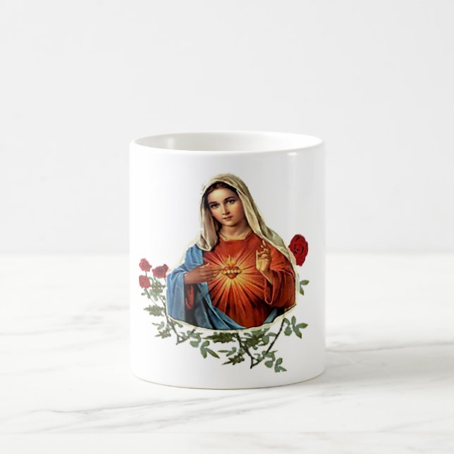 Mother Mary designs Coffee Mug (Center)
