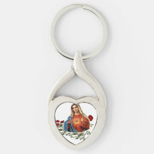 Mother Mary designs Key Ring