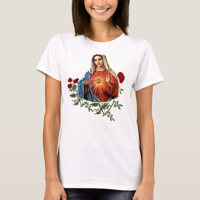 Mother Mary designs T-Shirt (Front)