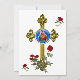 Mother MAry Holiday Card