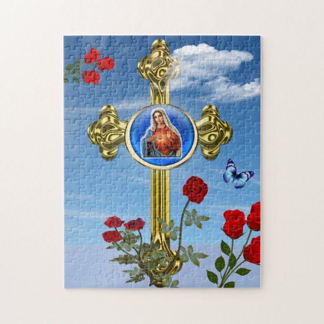 Mother MAry Jigsaw Puzzle (Vertical)