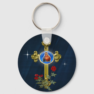 Mother Mary Key Ring