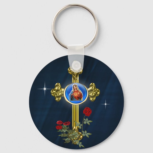 Mother Mary Key Ring (Front)