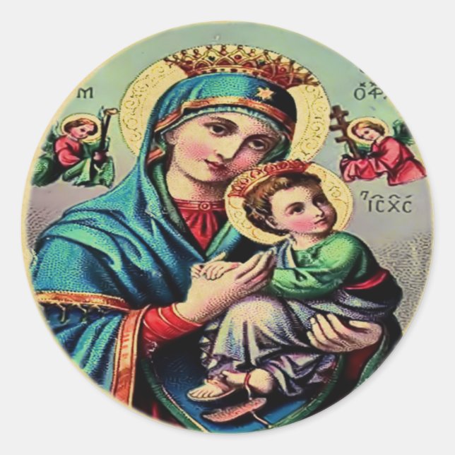 Mother Mary Sticker (Front)