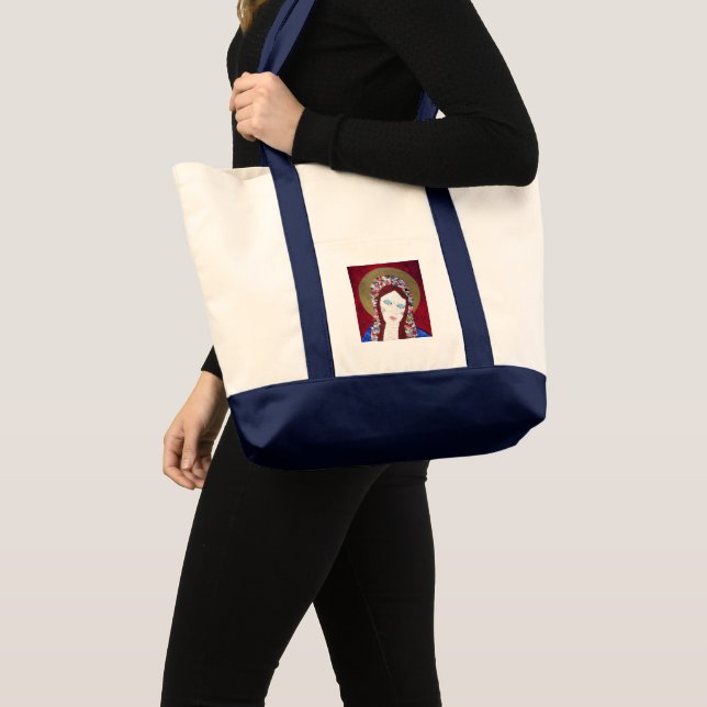 Mother Mary Tote Bag (Front (Product))
