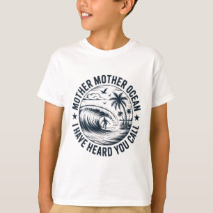 Mother Mother Ocean - Surfing Enthusiasts - Beach T-Shirt