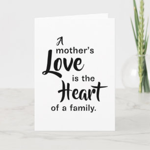 Mother Mothers Mother's Day Mum Mummy Gift Idea Card