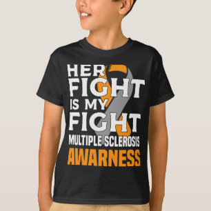 Mother Multiple Sclerosis Awareness Women Ms  T-Shirt