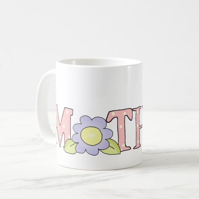 Mother Mum Mug Coffee Mug Cup (Front Left)