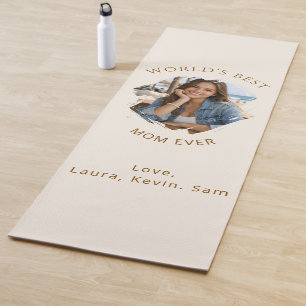 Mother Mum photo cream Yoga Mat