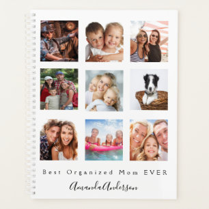 Mother mum photo family collage 2026 planner