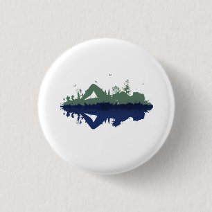Mother Nature 3 Cm Round Badge