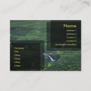 Mother Nature Business Card