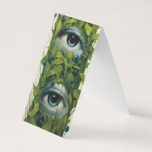 Mother Nature Eyes Folding Bookmarks Bookmarker Business Card