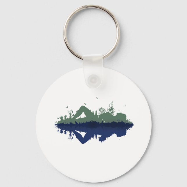 Mother Nature Key Ring (Front)