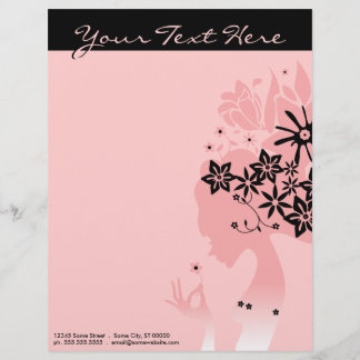mother nature letterhead design