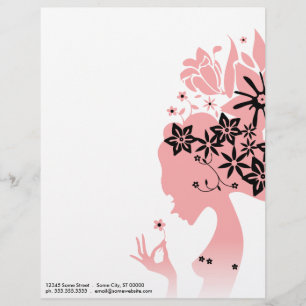 mother nature personalised letterhead
