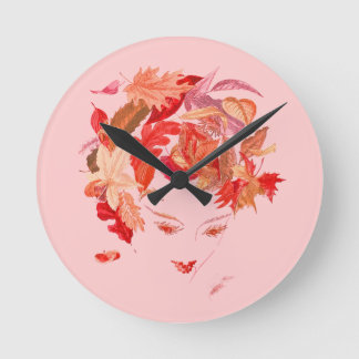 Mother Nature Round Clock