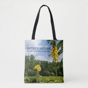Mother Nature's Box of Crayons Tote Bag