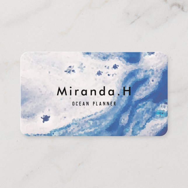 Mother Ocean Business Card (Front)
