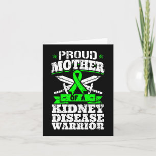 Mother Of A Kidney Disease Warrior Ckd Awareness M Card