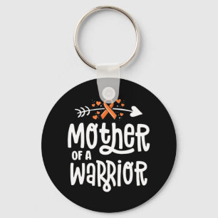 Mother Of A Warrior Mum Family Leukaemia Cancer Aw Key Ring