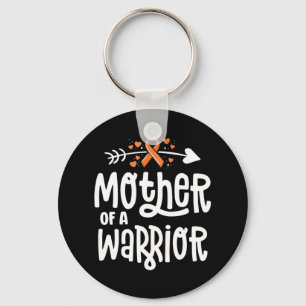 Mother Of A Warrior Mum Family Leukaemia Cancer Aw Key Ring