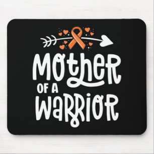 Mother Of A Warrior Mum Family Leukaemia Cancer Aw Mouse Pad
