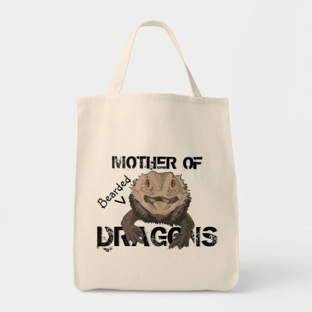 "Mother of Bearded Dragons" Tote (Front)