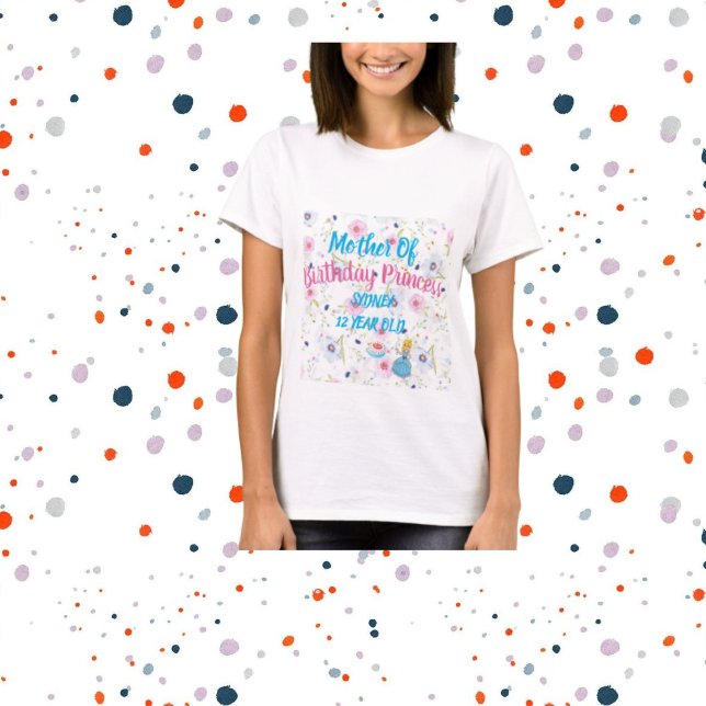 Mother Of Birthday Princess Women T-Shirt  (Creator Uploaded)