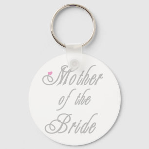 Mother of Bride Classy Greys Key Ring
