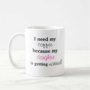 Mother of Bride Gift - Coffee Mug/Cup Coffee Mug