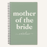 Mother of Bride Minimal Modern Name | Sage Green