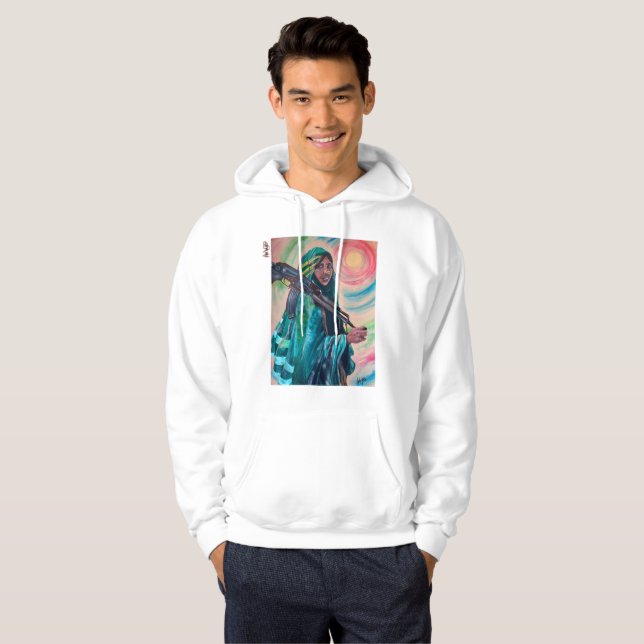 "Mother of Eritrea"  Hoodie (Front Full)