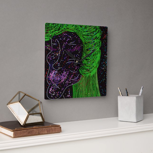 Mother of Galaxies Wall Clock (Office)