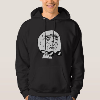 Mother of God Rage Face Comic Meme Hoodie