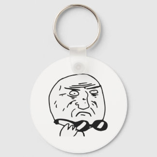 Mother of God Rage Face Comic Meme Key Ring