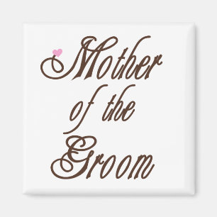 Mother of Groom Classy Browns Magnet