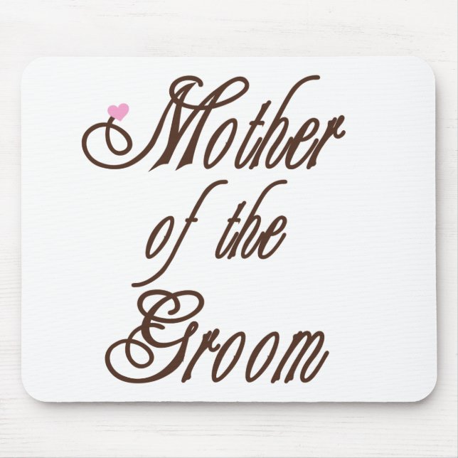 Mother of Groom Classy Browns Mouse Pad (Front)