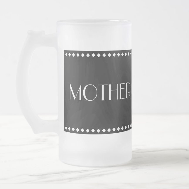 Mother of Groom Frosted Mug (Left)