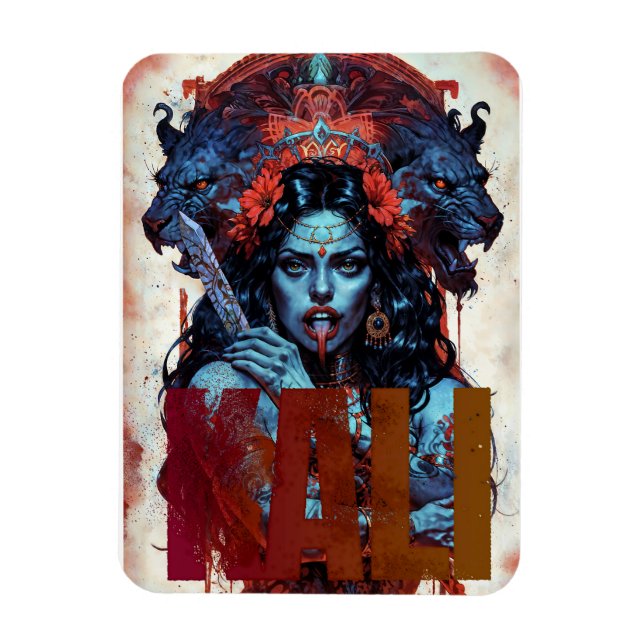 Mother of Liberation Kali Magnet (Vertical)