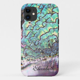 Mother-of-pearl Iridescent Jewel Personalised iPhone 11 Case