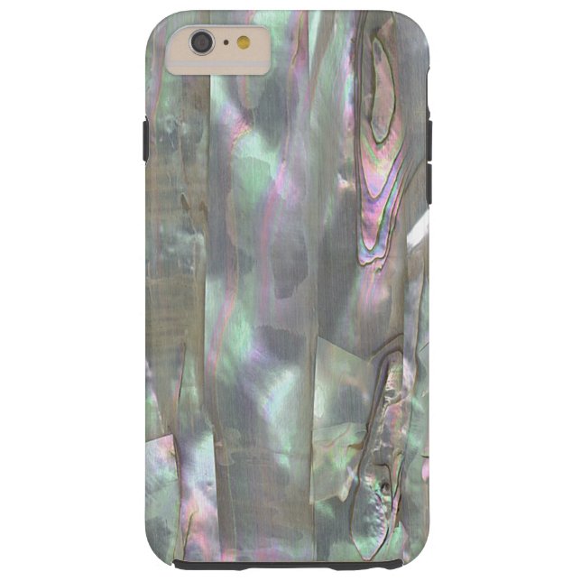 MOTHER OF PEARL Print Tough iPhone 6 Plus Case (Back)