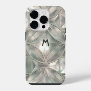 Mother of Pearl shades of pearl imitation iPhone 14 Pro Case