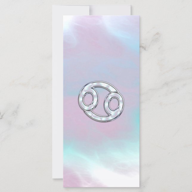 Mother of Pearl Style Cancer Zodiac (Front)