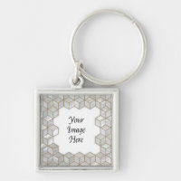 Mother Of Pearl Tiles Frame Square