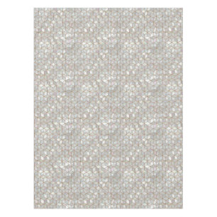 Mother Of Pearl Tiles Tablecloth
