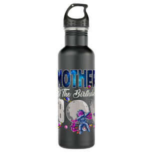 Mother Of The Birthday Astronaut Boy Space Theme 2 710 Ml Water Bottle
