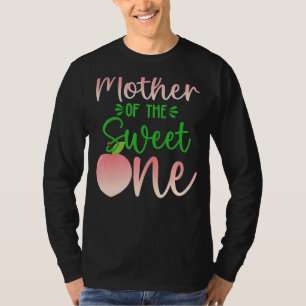 Mother Of The Birthday One Peach 1st Summer Fruit  T-Shirt